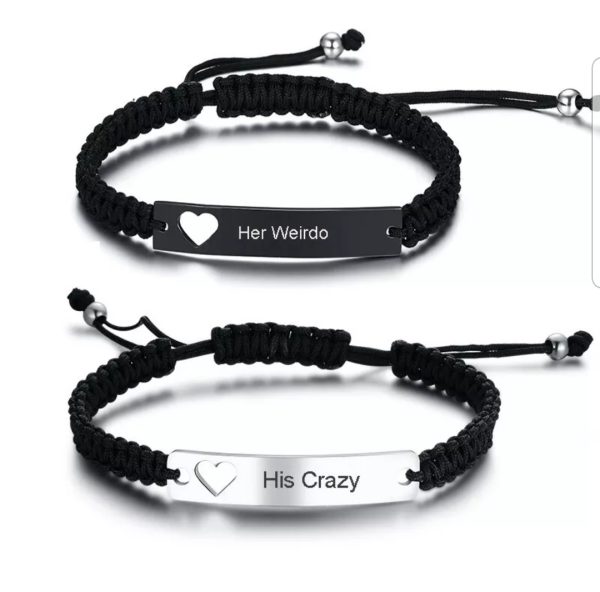 Couple bracelet 2 pairs male female from a store in usa 👇👇scroll to see more