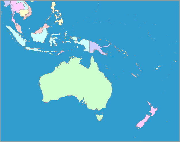 Asia and Australia