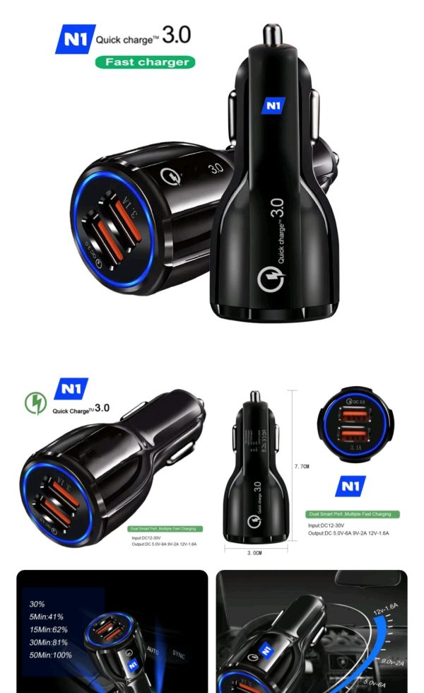 A Universal car charger for your loved ones abroad who owns a car. [Been low on budget is not a crime gift category]