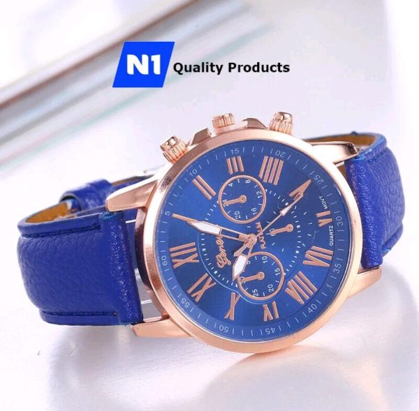 ⚠️⚠️⚠️⚠️⚠️⚠️⚠️⚠️⚠️⚠️⚠️FEMALE BLUE LUXURY WATCH. ON PROMO AS A GIFT 🎁 FROM ESO TO ALL WEBSITE USERS.