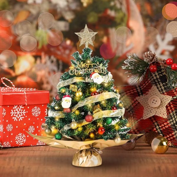 ⚠️⚠️⚠️⚠️⚠️⚠️Christmas TABLE TOP 2FT  MINI SMALL SIZE CHRISTMAS TREE  #Gift3.....Please order from now til December 15 .Delivery takes 7days maximum. If gift arrives early instruct receiver not to open until the day you desire. #Romantic suspense.