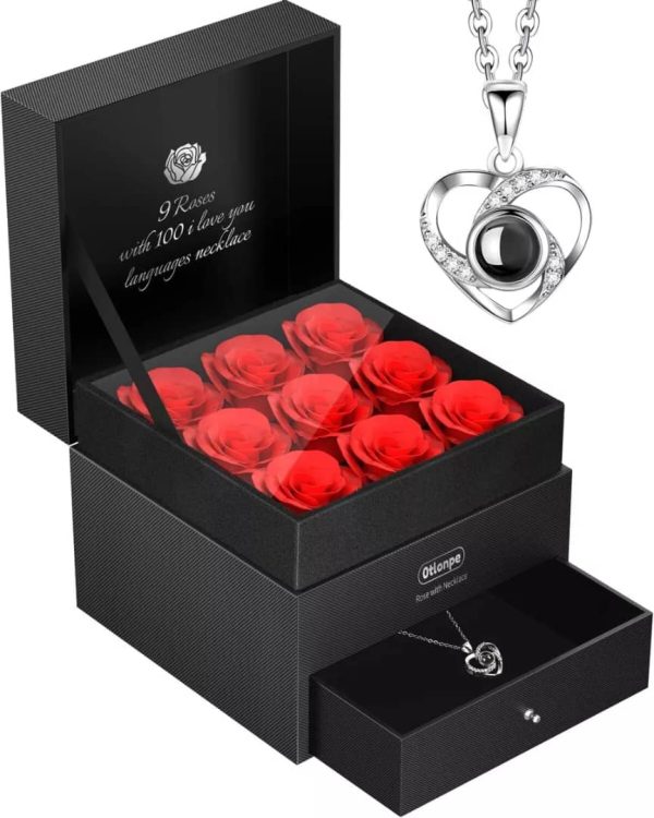 Z note jane 12 roses in box combo luxury 925 rated necklace ✨️ - Image 2