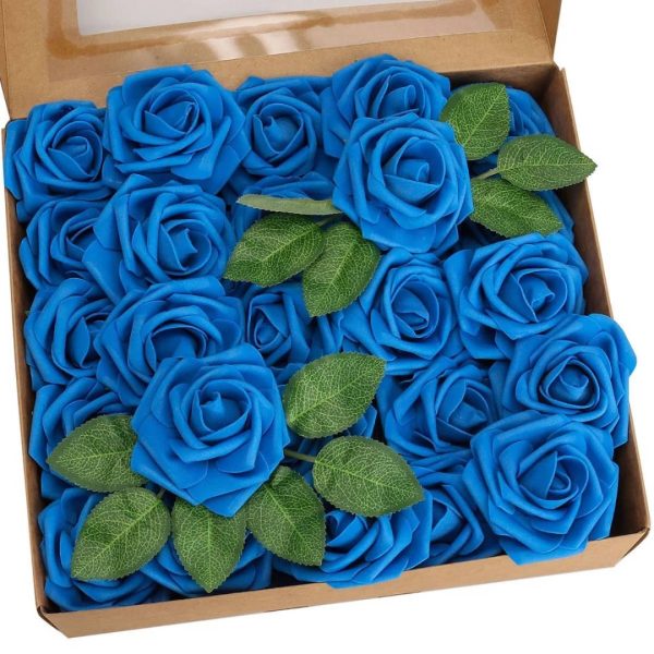 ⚠️ 0.1 blue 25 flowers in a box from a floral store in usa to your loved ones abroad ..tracking update might take 48hours ..delivery is assured