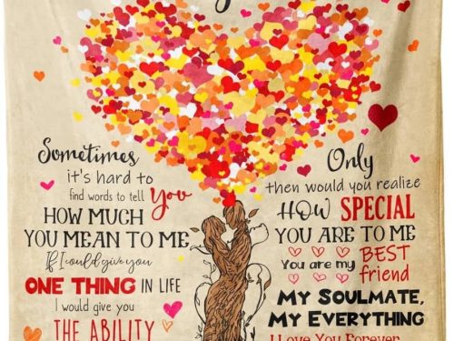 ⚠️ 0.0000009 To my wife leg cover blankent cover  with love content written all over blanket as similarly seen in the picture.