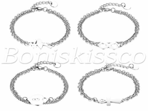 ⚠️ 0.000000009 female silver plated  bracelet 2 year waranty brand new for 3 years to 5 years waranty. please scroll other more expensive bracelet.