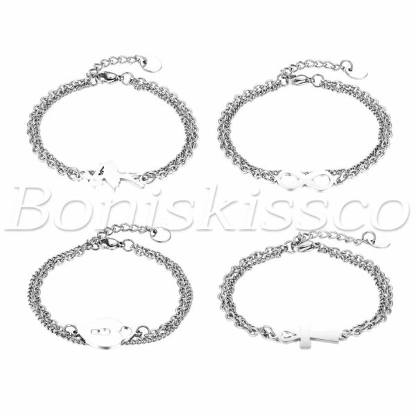 ⚠️ 0.000000009 female silver plated  bracelet 2 year waranty brand new for 3 years to 5 years waranty. please scroll other more expensive bracelet.